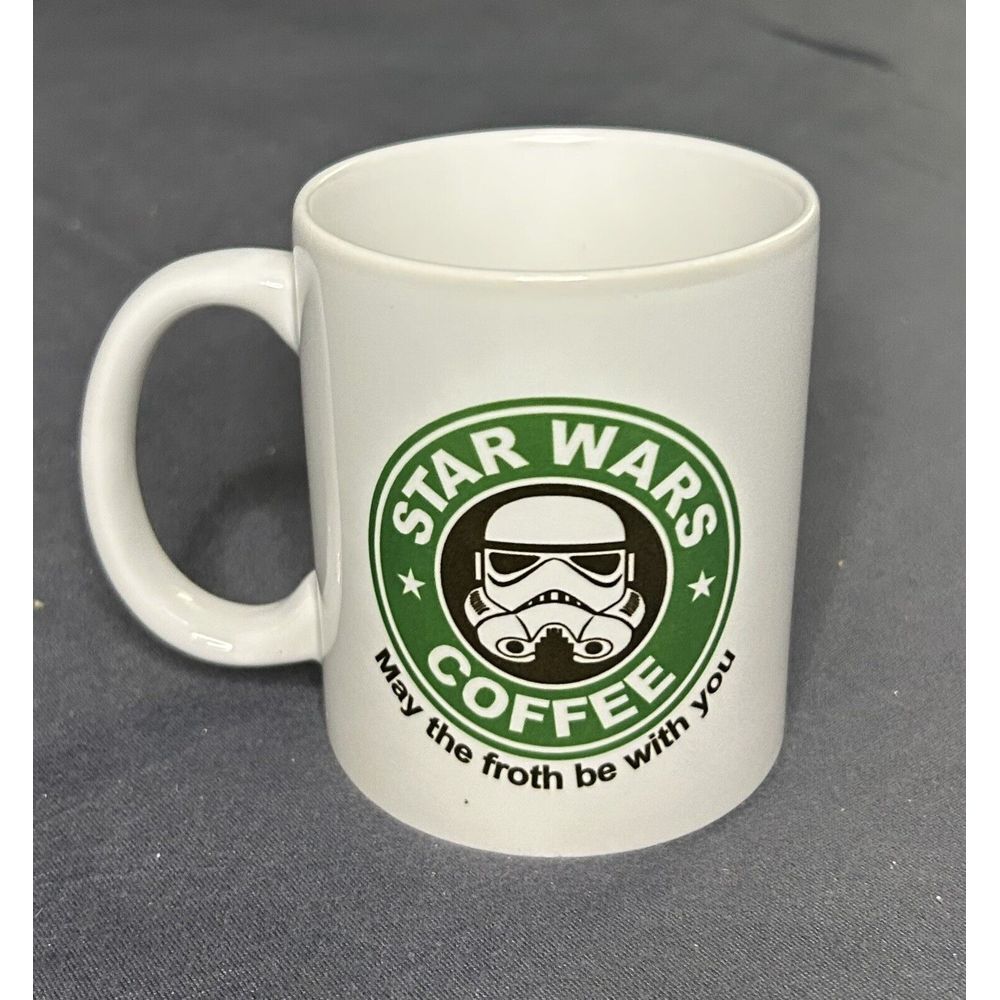 Star Wars May The Froth Be‎ With You 11 oz. Coffee Mug